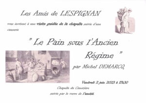 Affiche Le Pain Sous L'ancien Régime