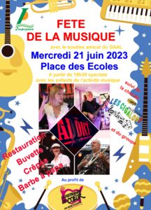 Affiche 2023 Fête De La Musique