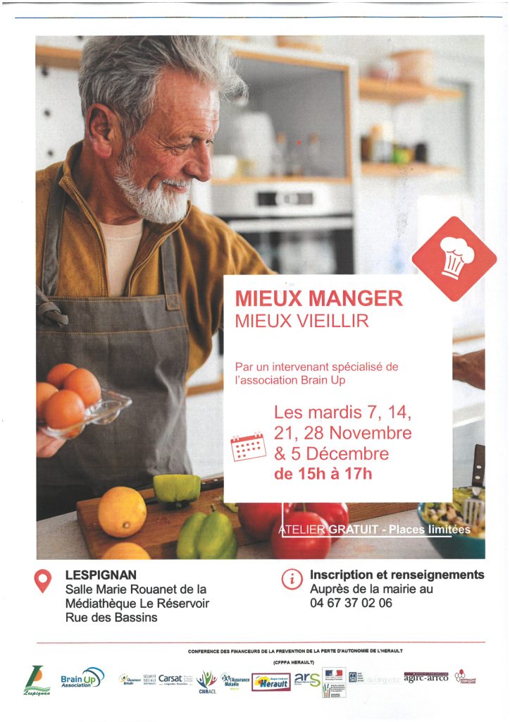 Affiche Ateliers Nutrition