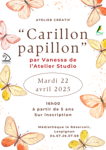 atelier carillon papillon