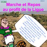 Marche et repas au profit de la ligue contre le cancer