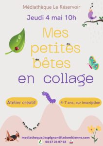 Mes Petites Bêtes En Collage