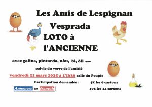 Affiche loto occitan 2025