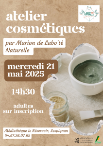 atelier cosmétiques