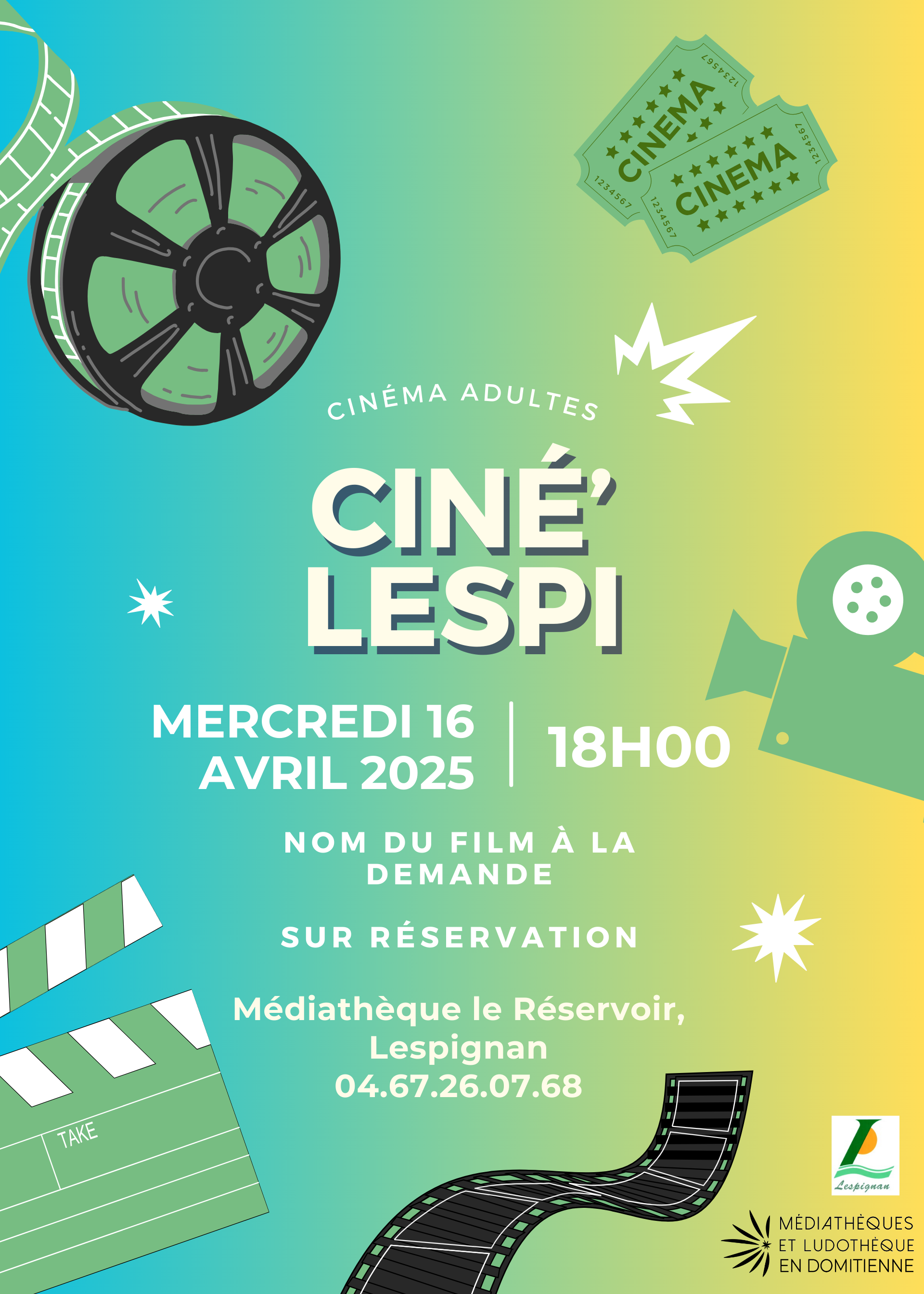 Médiathèque - Ciné Lespi - Ville de Lespignan