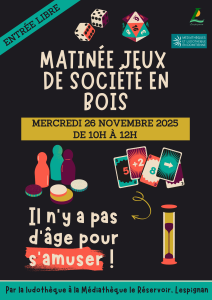 ludothèque novembre 2025