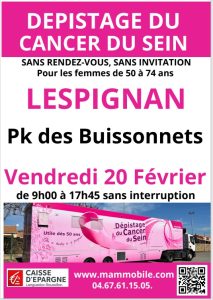 Dépistage cancer du sein