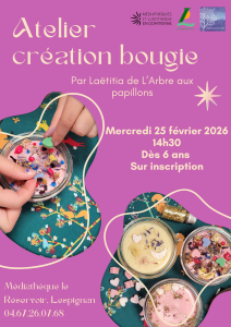 atelier bougies l'arbre aux papillons