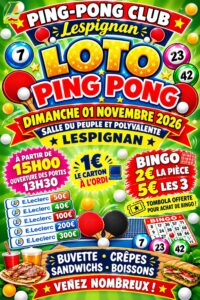 loto ping pong 2026
